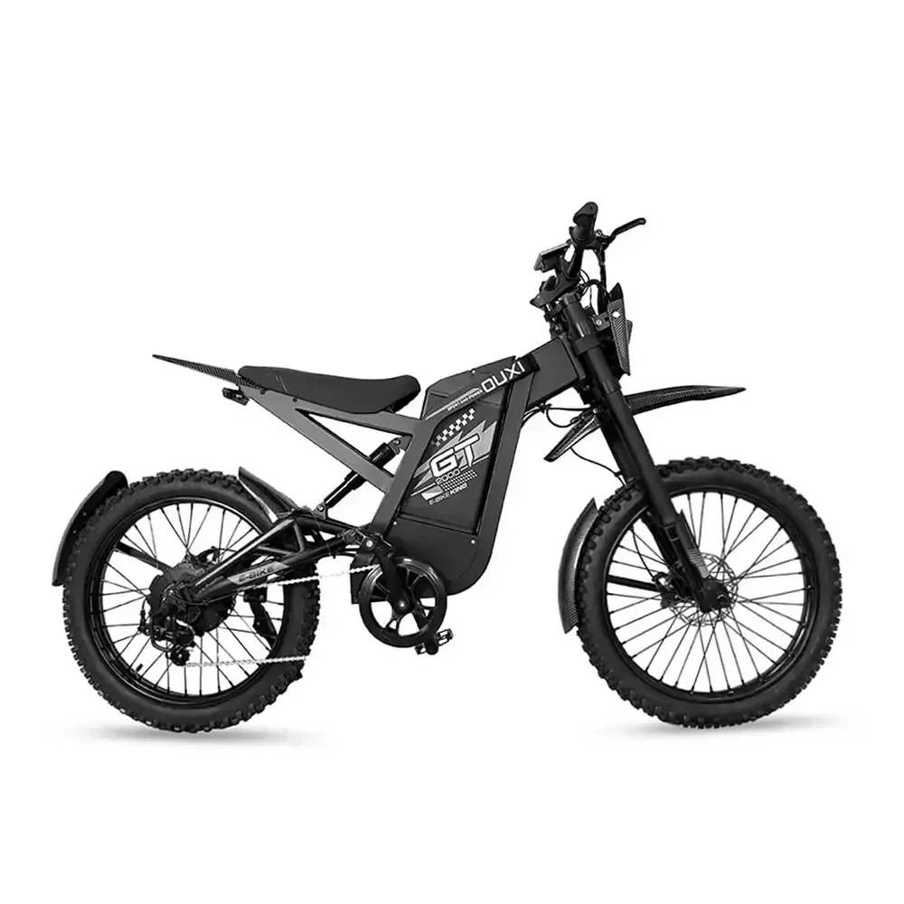 OUXI GT2000 Skinnybike – 2025 Fatbike Zwart